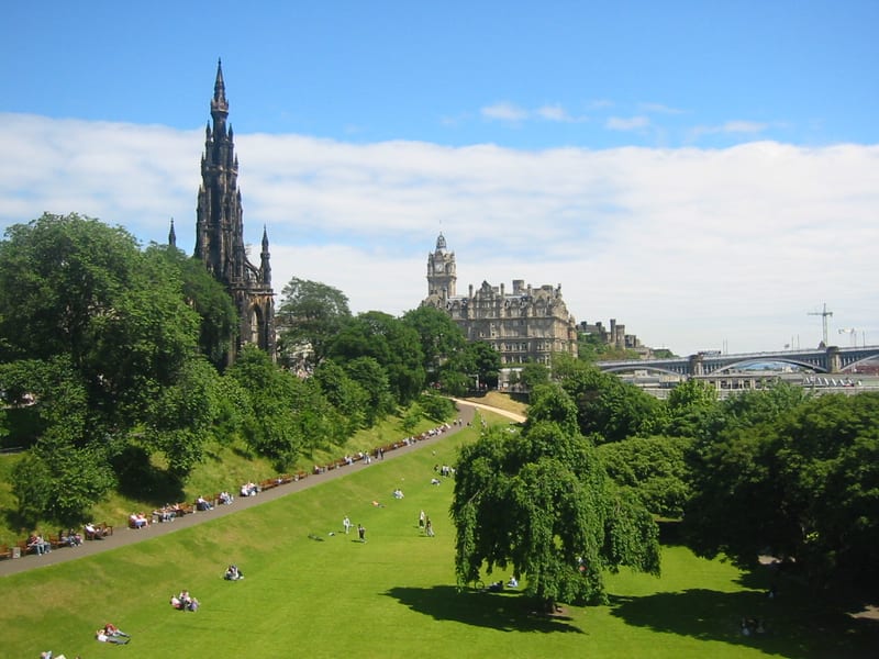 Princes Street Gardens, Edinburgh