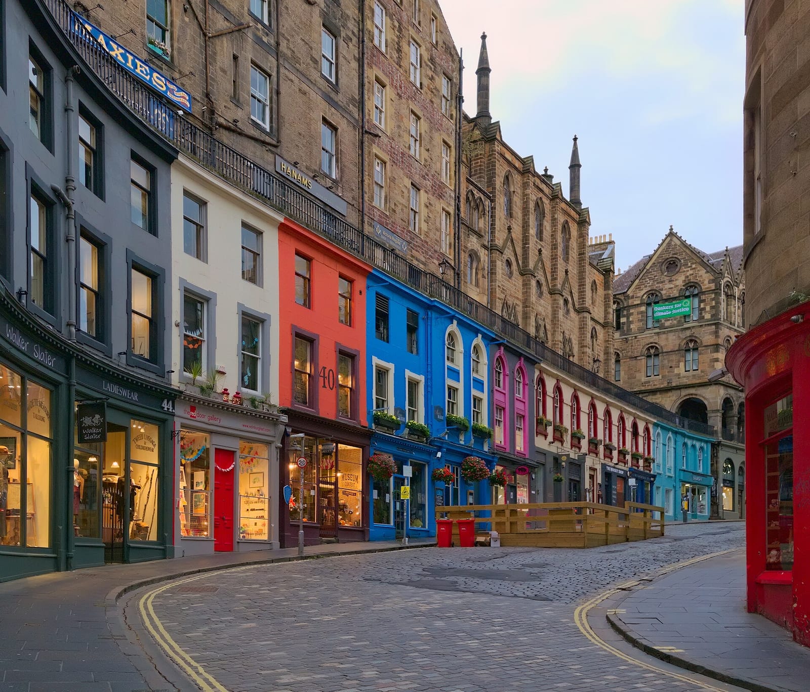 Victoria Street and the Grassmarket, Edinburgh